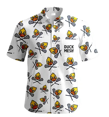 Duck Mesh Hawaiian Shirt